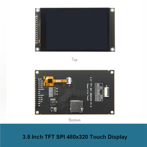 4pcs 3.5 Inch IPS LCD Module TFT SPI Capacitive Touchscreen Display480x320 ST7796 Screen for Mega2560/C51/STM32/ESP32 2