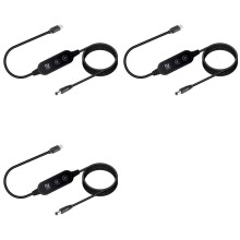 3X Type-C to Power Boost Cable Adjustable Voltage 5V/9V/12V/15V/20V Boost USB C to Fast Charging Step- Cord