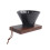 4X Pour over Coffee Filter for  Funnel Cup Ceramic Pour over Coffee Dripper Coffee Maker Reusable Coffee Filter 5