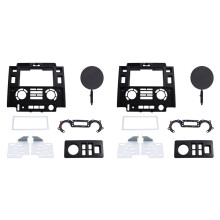 2 Set 7 Inch Double Din Stereo Dash Kit for 2007-2016 Fascia Radio Panel Fascia Plate Console Bezel