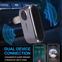 Wireless 5.3V Car Receiver Car AUX 3.5mm Adapter Speaker Audio Car Multimedia Player