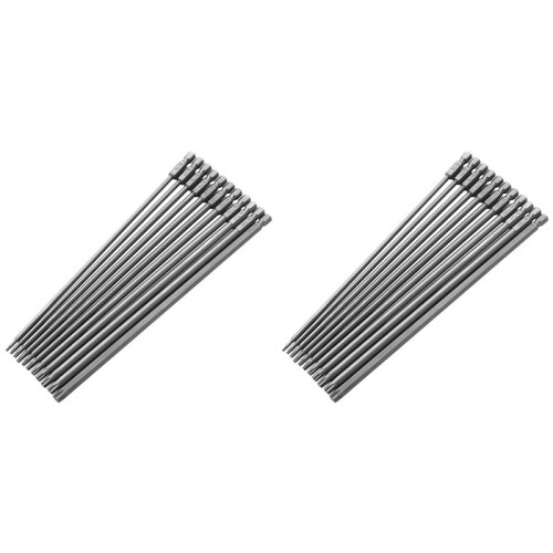 22pcs 200mm Extra Long Torx Bit Set, Security Torx Bits with Magnetic  S2 Steel