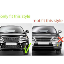 4x Front Fog Light Bezel Cover Trim 8148248170 8148148170 for RX270 RX350 RX450h 2013-2015 Accessories