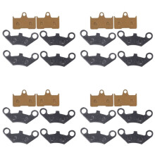 24Pcs Front Rear Brake Pads Replace for CF500 500Cc CF600 600Cc X5 X6 X8 U5 ATV UTV