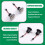 2Pair for  Transit Connect 2010-2021 Side  Turn Signal Light 9T1Z13K376A Side  Indicator Lights B 1