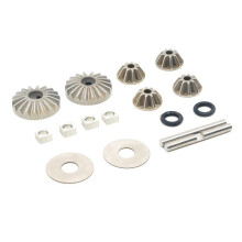 3X MX-07 Metal Differential Gear Set 8510 for ZD Racing MX-07 MX07 MX 07 1/7 RC Car Spare Parts Accessories