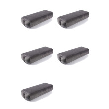 5X Yoga Bolster Kissen für Meditation und Unterstützung-Rechteckiges Yoga Kissen Yoga Zubehör Aus der Maschine Waschbar