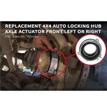 2X Hub Lock Actuator 7L1Z3C247A for F150 2004-2015 IWE 4X4 7L1Z-3C247-A Front Hub Lock Locking Actuator New