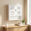 Living And Home Wall-mounted Bathroom Cabinet with Doors 1