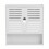 Living And Home Wall-mounted Bathroom Cabinet with Doors 2