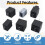 9038 Relay Bypass  Kit, Replace 9036 9037, Relay Tester Diagnostic Scan Tool Relay Bypass Master Kit, 12-Pack 6