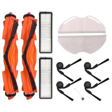 Compatible with S40/S40C/OV81/E101 Robot Vacuum Cleaner Accessories Main Brush Side Brush HEPA Filter 11pcs