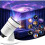 Ocean HD  Dynamic 5D Holographic Night Light Projector,10 Space Scenes, for Bedroom Ceiling White 1