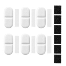 Replacement Filters & Sponges for 118oz/3.5L and 4.5Gal/17L Stainless Steel Pet Water Fountain Helps Maintain Freshs