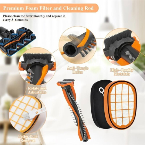 For  Speedpro Max Vacuum Cleaner Filter, Vacuum Cleaner Accessories Replacement Brush ,for  Speedpro Max 2