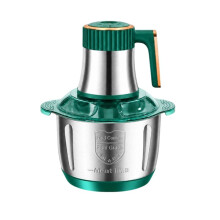 5L Electric Meat Grinder Multifunctional Food Chopper Stainless Steel Vegetable Slicer Processor Kitchen Blender UK Plug