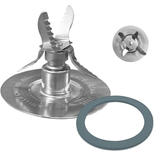 Blender Blade Assembly for  Blender Fits 5 & 6-Cup Jars Replacement Blender Blade Parts 2