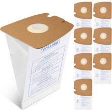 8pcs Multi-Layer Style mm Vacuum Bags for  Mighty Mite 3670 3680 Series,Replaces Part 60295,60295A 60295B,60295