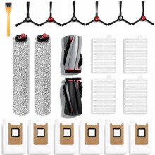Kit de 21 Accesorios Compatibles con la Aspiradora Robot C28: 1 Cepillo Principal, 2 Mopas de Rodillo, 4 Filtros HEPA