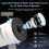 Ocean HD  Dynamic 5D Holographic Night Light Projector,10 Space Scenes, for Bedroom Ceiling White 6