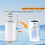 100186 Water Filter Replacement for Amway ESpring Water Purifier, Effectively Adsorbs Harmful Elements 9