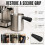 2PCS Milk Frother Pitcher Handle Replacement for  Luxe Cafe for Broken Jug Handle Easy to Install 6