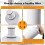 100186 Water Filter Replacement for Amway ESpring Water Purifier, Effectively Adsorbs Harmful Elements 5