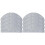 8 Pack Mop Cloths for E10, B112, E12, C103, 3C , S20, D106 Robot Vacuums Enhanced Filtration 1