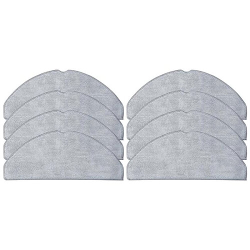 8 Pack Mop Cloths for E10, B112, E12, C103, 3C , S20, D106 Robot Vacuums Enhanced Filtration
