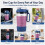 22oz Replacement Cup with Lid & Sleeve for  Blast Max BC251 22oz, Leak-Proof Flip Lid,Dishwasher Safe 4