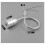 4x 3WAC 12V 24V LED Tool Light Flexible 30cm LED Workshop Work Light Silver for CNC Machine Rework Welding Machine 3