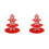 2X Cardboard Cupcake Stand Tiered Cake Stand Multipurpose Cardboard Cake Stand Practical Cake Tier Stand Cupcake Stand 1