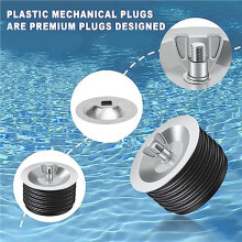 4pcs 4 Inch Drain Cleaning Cover Utility Expansion Pipe Plug Sewer Pipe Plug Fits Most Pipes Sink Stop Stopper