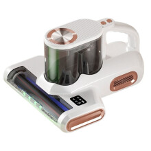 Cordless Mattress Vacuum Cleaner, 15Kpa Bed Vacuum with 253.7nm UV-C Light & Ultrasonic, 52800 BPM Tapping 3-Stage HEP A