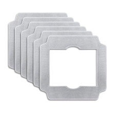 6 Stuks Vervangende Dweilpads voor de voor WINBOT MINI2 Raamreinigingsrobot. Wasbaar en Herbruikbaar.
