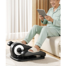 Under Desk Elliptical Machine Compact Electric Leg Foot Pedal Exerciser Stepper