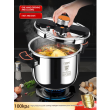 Home Dual Handle Stainless steel Pressure Cooker Kitchen Cookware 8 Litre