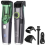 Cordless Electric Mens Vacuum Beard Trimmer Adjustable Length Waterproof Shavers 1