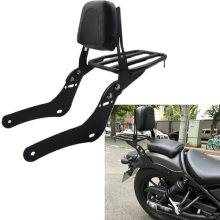 Luggage Rack Cargo Mount Backrest Lazyback Pad Sissy Bars For Rebel CMX 300 500.