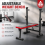 Adjustable Folding Weight Bench Home Gym Flat Incline Decline Max 250KG 1