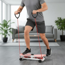 Twister Machine with Resistance Ropes Foot Massage Home Workout Equipment