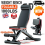 Weight Bench Adjustable Foldable Strength Training Full Body Workout Incline Gym 1