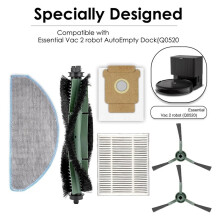30 Pack Accessories Parts for   104/105 Combo Robot Vacuum, Replacement Kit for Maintenance & Care
