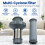 Multi-Cycloonfilter voor  A10 Dash / TEK A10 / EA10 Stofzuiger, Vervangende Multi-Conus Cyclooncomponenten 4