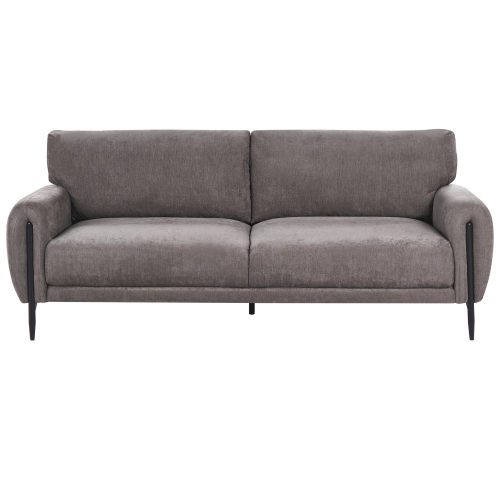 Beliani Sofa 3 Seater SKARO Chenille Taupe