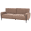 Beliani Sofa 3 Seater SKARO Chenille Brown 4