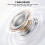 AI Adaptive Noise Cancelling Wireless Earbuds Bluetooth 6.0 Headphones 60H 4