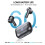 AI Adaptive Noise Cancelling Wireless Earbuds Bluetooth 6.0 Headphones 60H 6