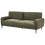 Beliani Sofa 3 Seater SKARO Chenille Green 4
