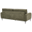 Beliani Sofa 3 Seater SKARO Chenille Green 5